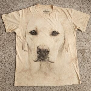 The Mountain Tan Dog Face T-Shirt